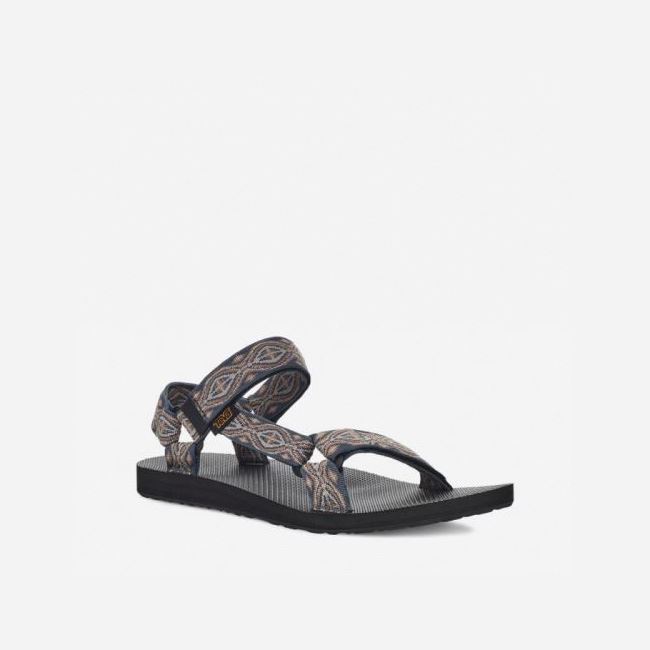 Blue Teva Original Universal Men's Sandals | IY38D03