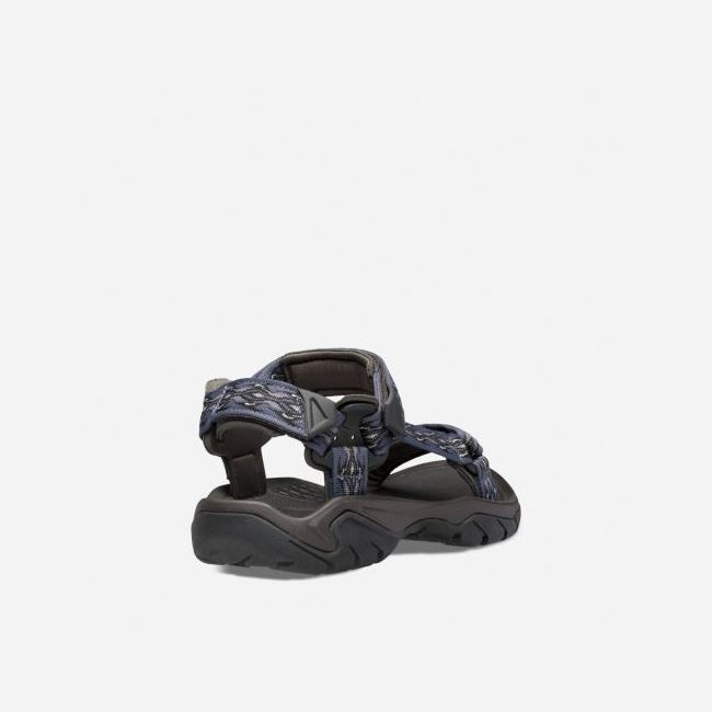 Blue Teva Terra Fi 5 Universal Men's Sandals | Q76Y607