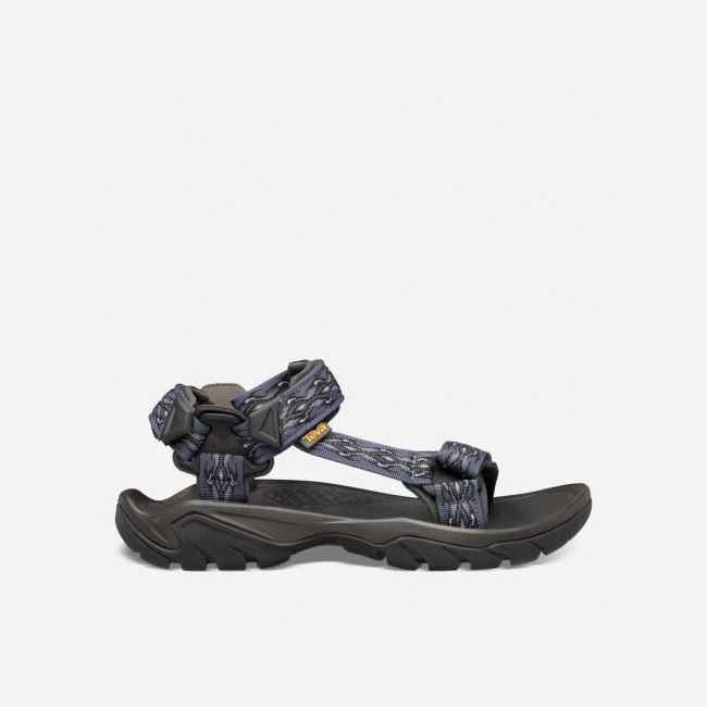 Blue Teva Terra Fi 5 Universal Men\'s Sandals | Q76Y607