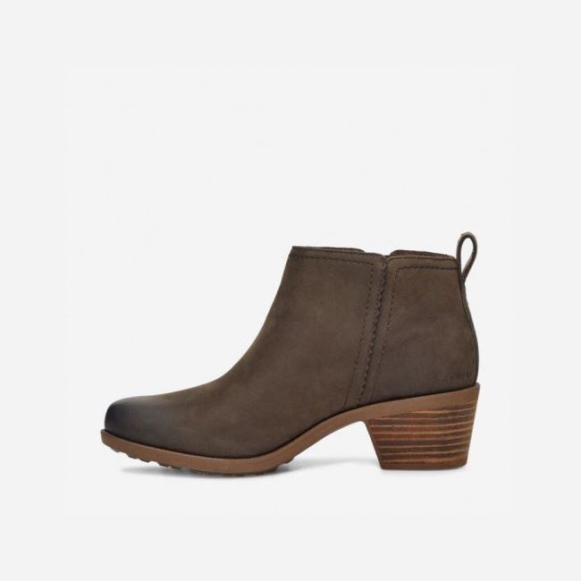 Brown Teva Anaya Bootie RR Women's Boots | LFBI3N5