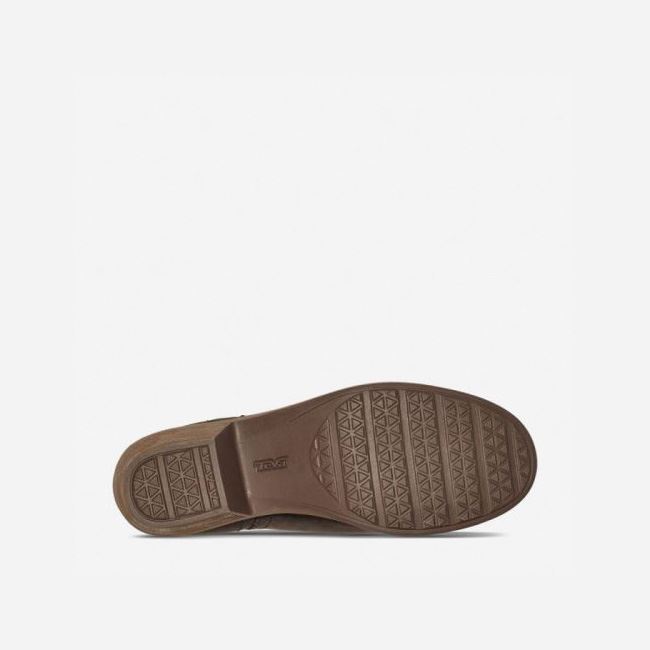 Brown Teva Anaya Bootie RR Women's Shoes | E0D2ZBY