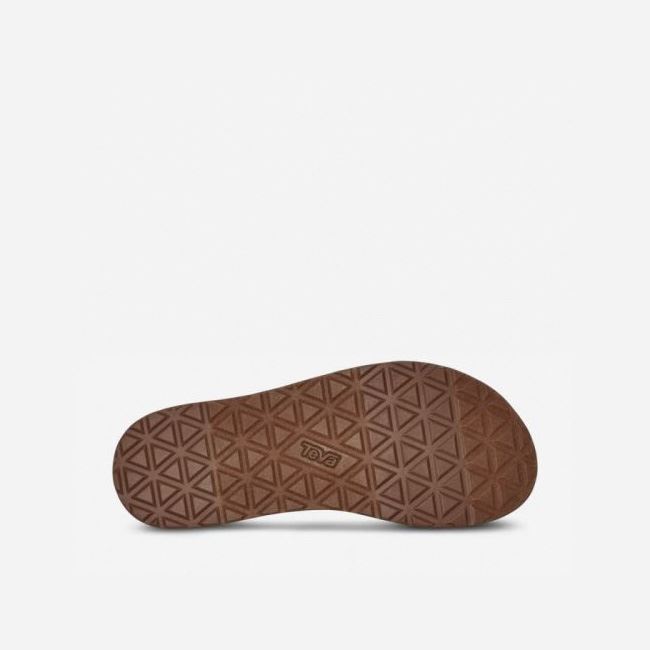 Brown Teva Flatform Universal Women's Sandals | YIQQ3NJ