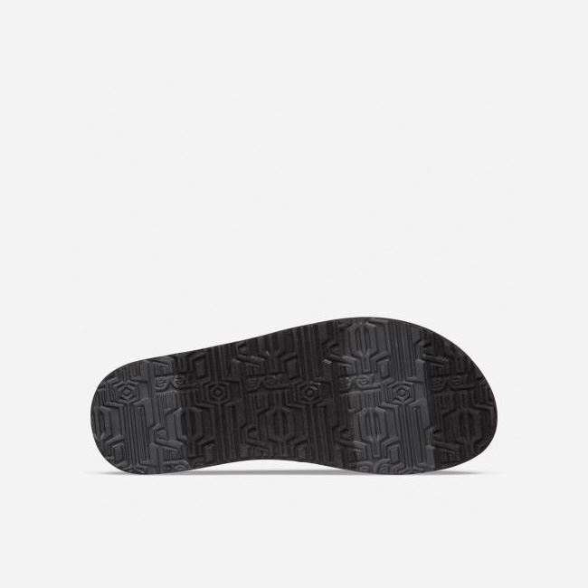 Brown Teva Original Mush Men's Flip Flops | 8AN4EXG