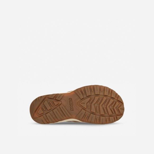 Brown Teva Pajaro Men's Flip Flops | FKYSP52