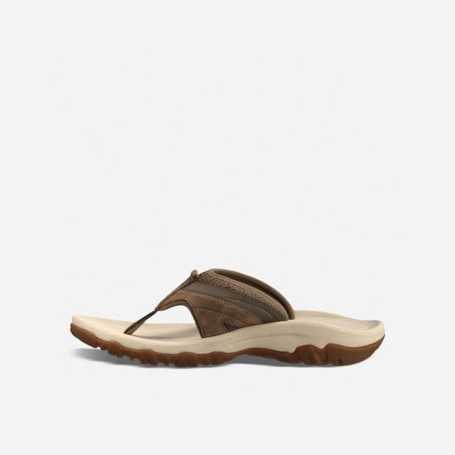 Brown Teva Pajaro Men's Sandals | 6GPF4IH