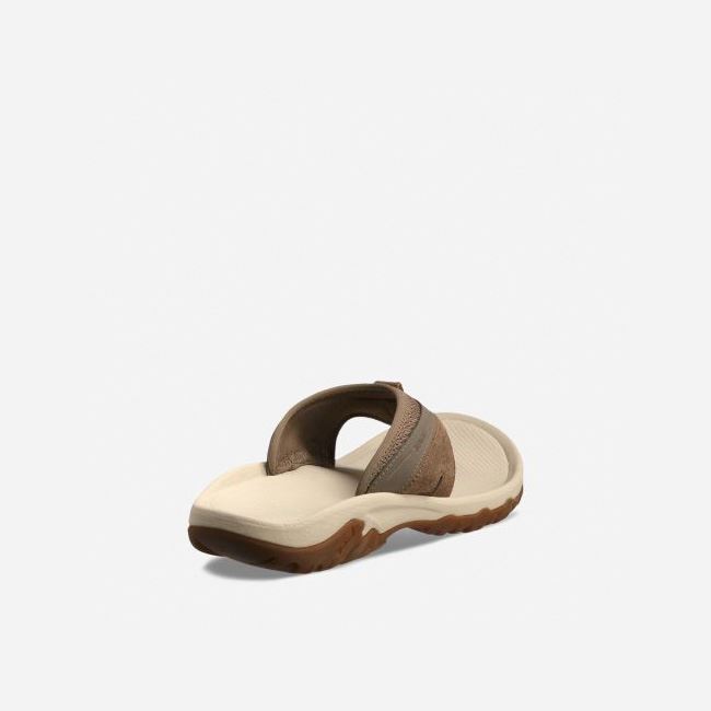 Brown Teva Pajaro Men's Sandals | 6GPF4IH