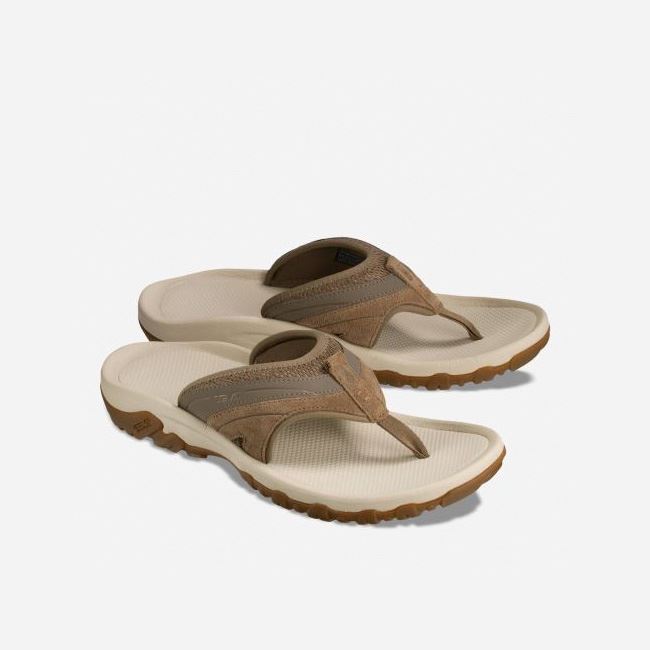 Brown Teva Pajaro Men's Sandals | 6GPF4IH