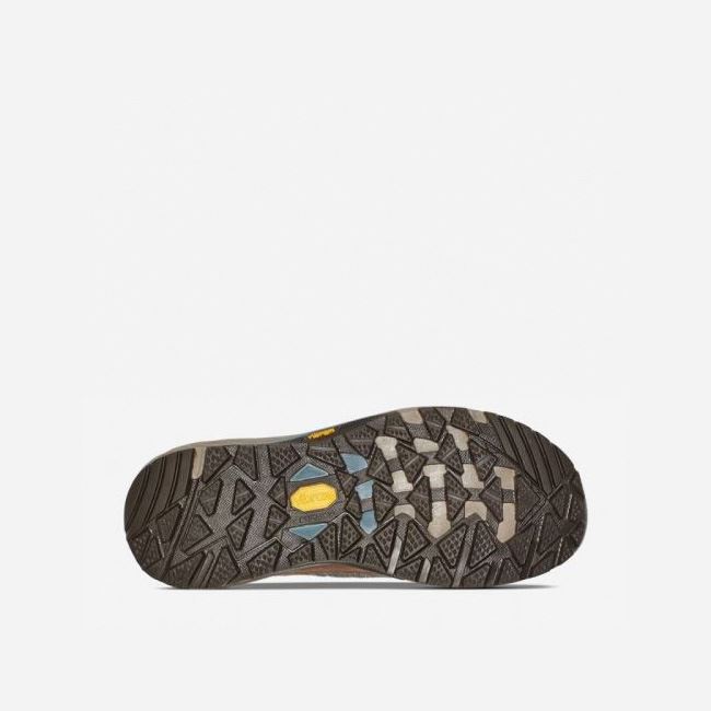 Brown Teva Ridgeview Mid Women's Shoes | TDAKH5R