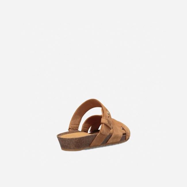 Chipmunk Teva Mahonia Slide Women's Sandals | LS858FC