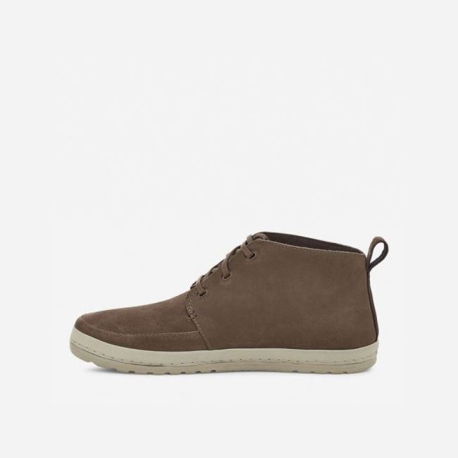 Chocolate Teva Canyon Life Chukka Men's Shoes | IWKDISX