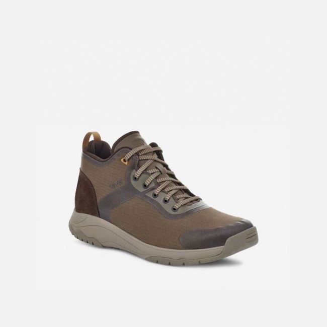 Chocolate Teva Gateway Mid Men's Shoes | O7IVGEC