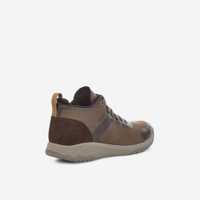 Chocolate Teva Gateway Mid Men's Shoes | O7IVGEC