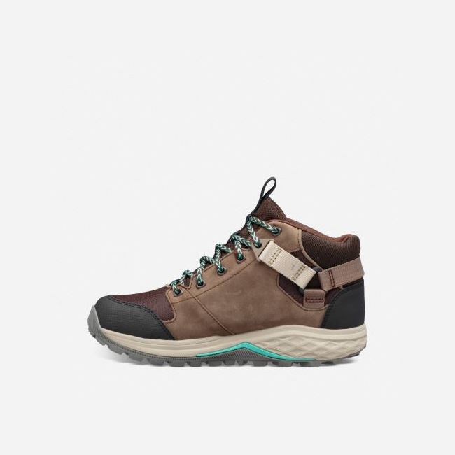 Chocolate Teva Grandview GTX Women's Boots | QNJF4R5