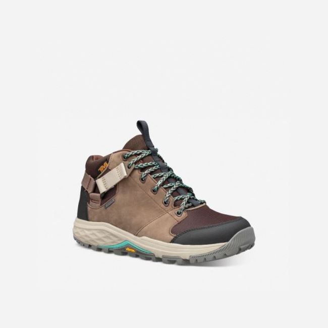 Chocolate Teva Grandview Gore-Tex Women's Shoes | 61LVAOT