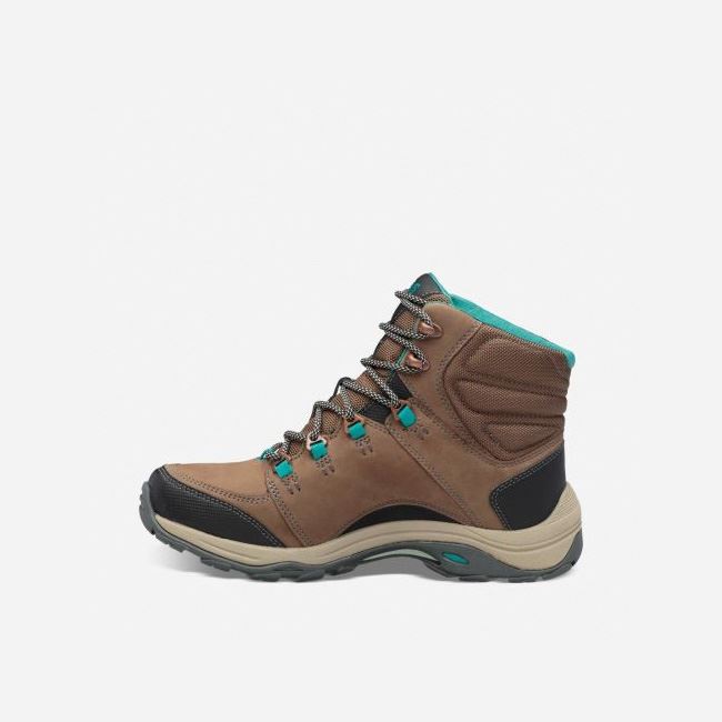 Chocolate Teva Montara Mid eVent Women's Boots | XOA1TIN