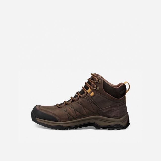 Coffee Teva Arrowood Riva Mid Waterproof Men's Shoes | 46TZ966