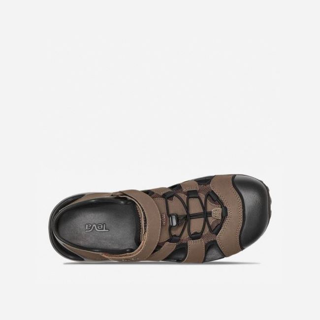 Coffee Teva Flintwood Men's Sandals | 6DVTHV6