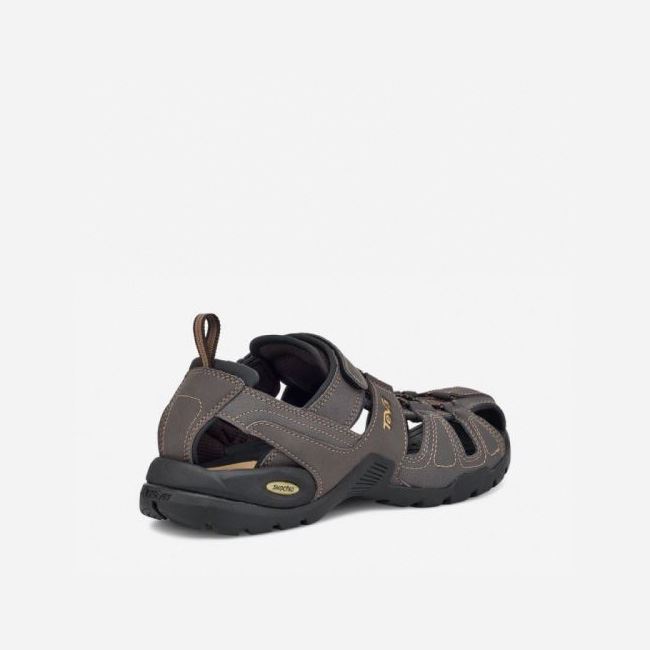 Coffee Teva Forebay Men's Shoes | SNDJBNH