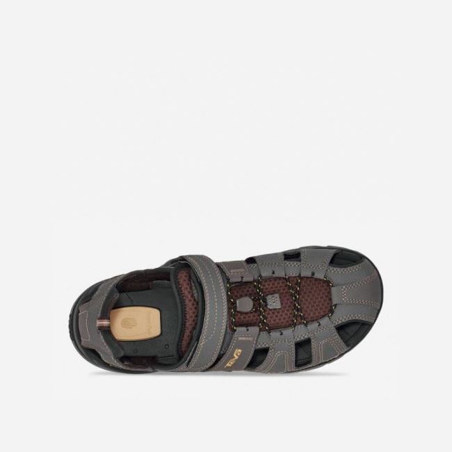 Coffee Teva Forebay Men's Shoes | SNDJBNH