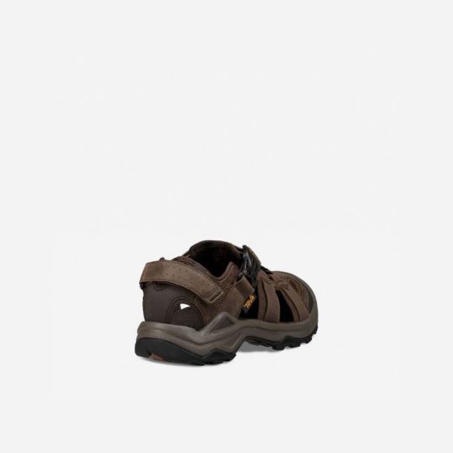 Coffee Teva Omnium 2 Leather Men's Shoes | F131SS5