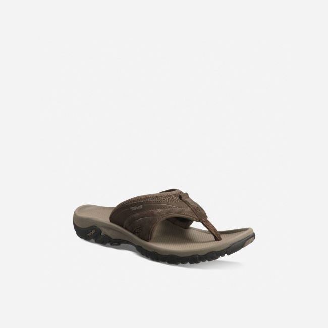 Coffee Teva Pajaro Men's Sandals | M0OJDR0