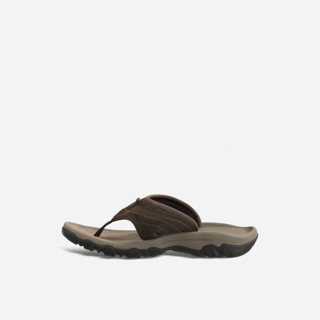 Coffee Teva Pajaro Men's Sandals | M0OJDR0