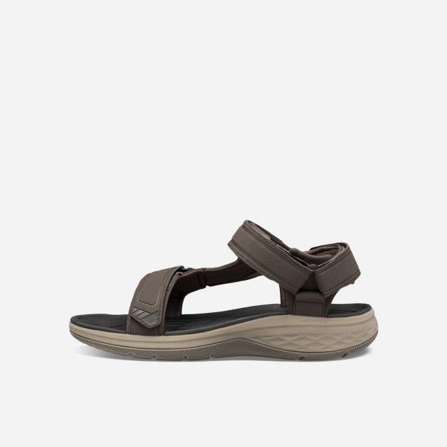 Coffee Teva Strata Universal Men's Sandals | YXV683Q