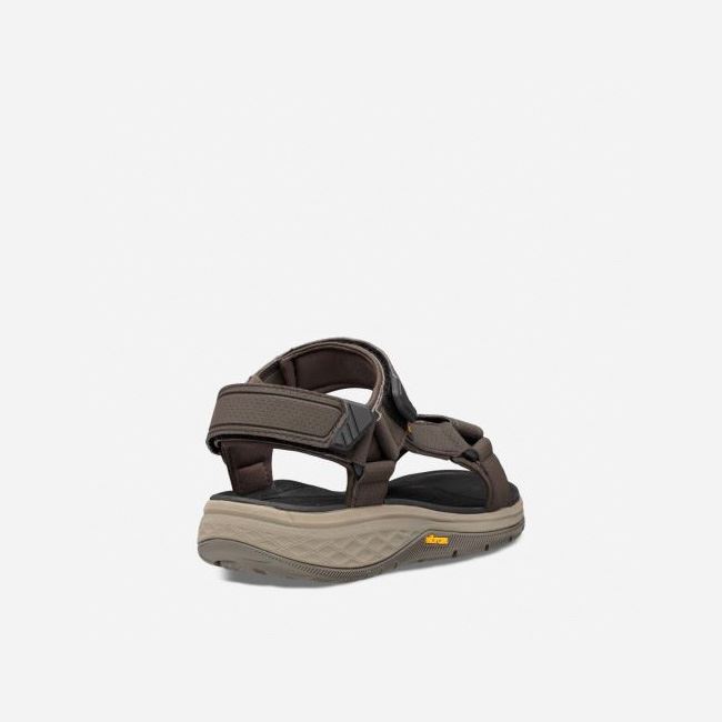 Coffee Teva Strata Universal Men's Sandals | YXV683Q