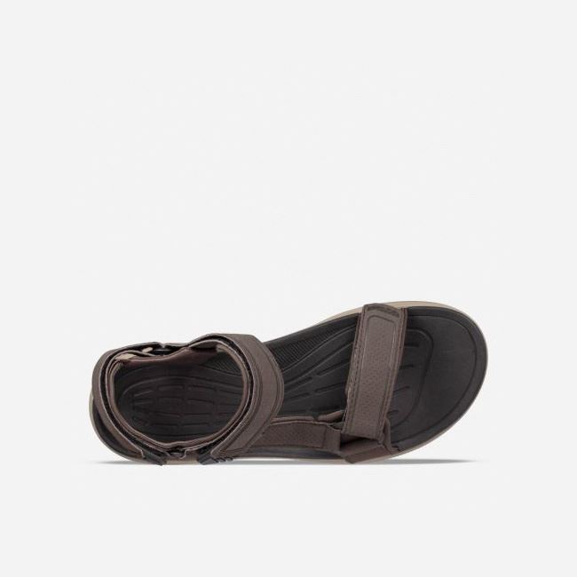 Coffee Teva Strata Universal Men's Sandals | YXV683Q