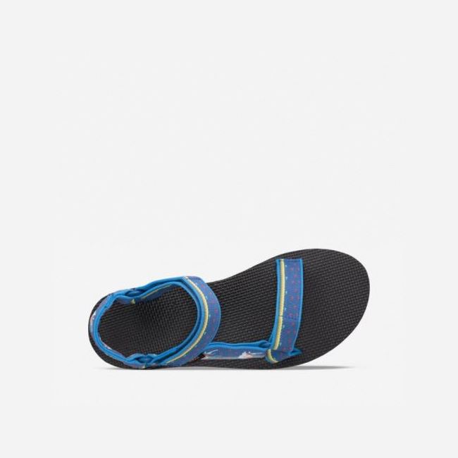 Dark Blue Teva Flatform Universal Women's Sandals | TQ8PVR2