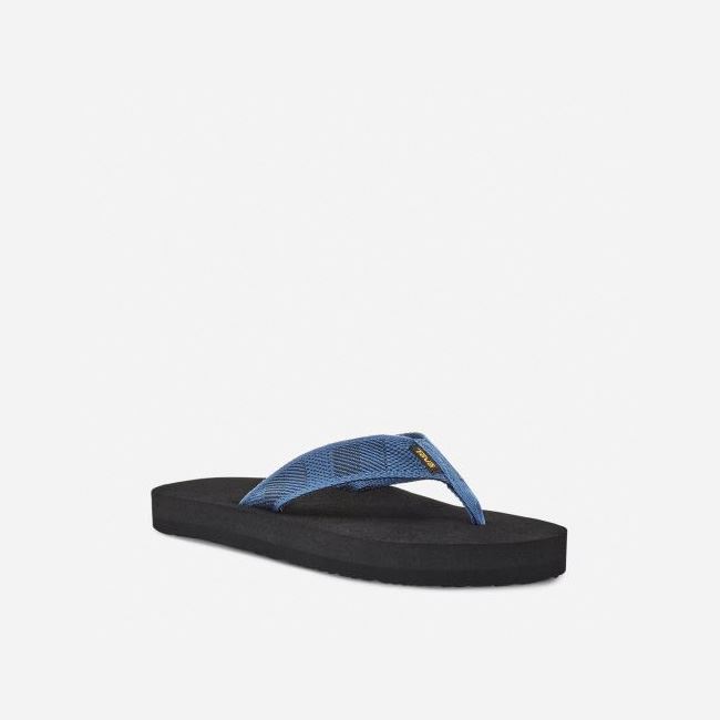 Dark Blue Teva Original Mush Men's Sandals | JFLKGIG