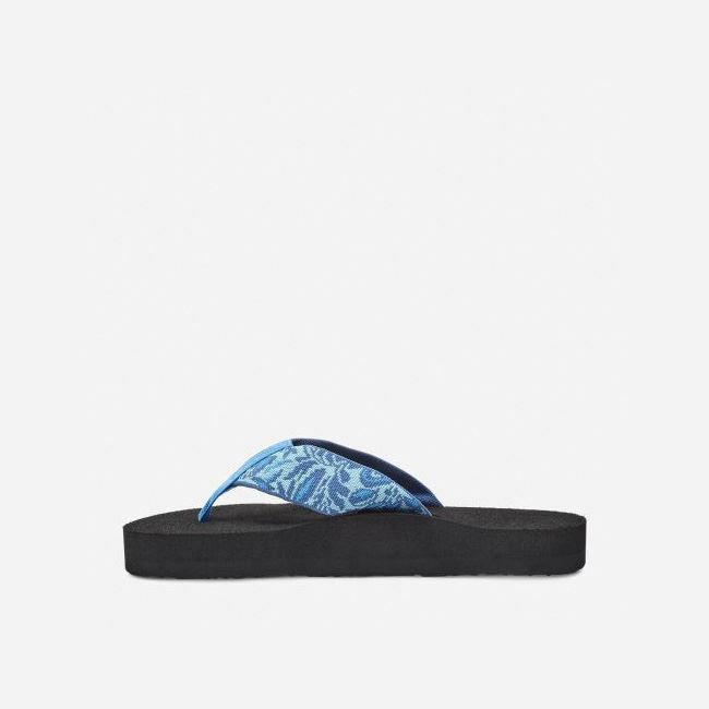 Dark Blue Teva Original Mush Women's Flip Flops | 2BZCPB7