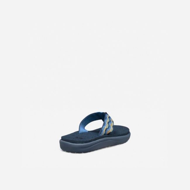 Dark Blue Teva Voya Flip Kids' Sandals | 80VWVSQ