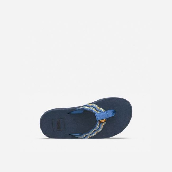 Dark Blue Teva Voya Flip Kids' Sandals | 80VWVSQ