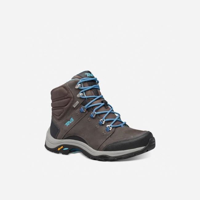 Dark Grey Teva Montara Mid eVent Women's Hiking Boots | OOH9INF