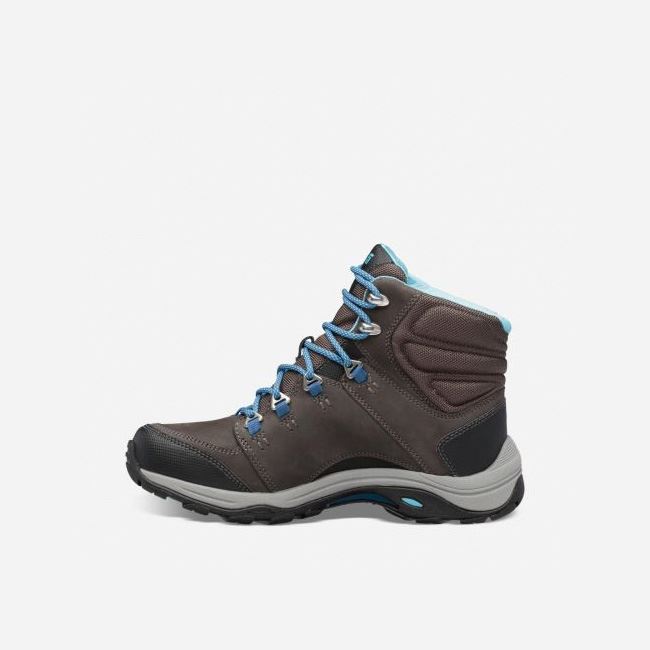 Dark Grey Teva Montara Mid eVent Women's Hiking Boots | OOH9INF