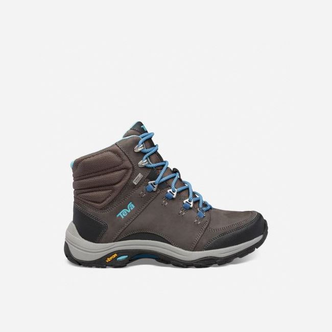 Dark Grey Teva Montara Mid eVent Women\'s Hiking Boots | OOH9INF