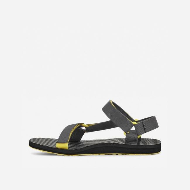 Dark Grey Teva Original Universal Men's Sandals | C414E84