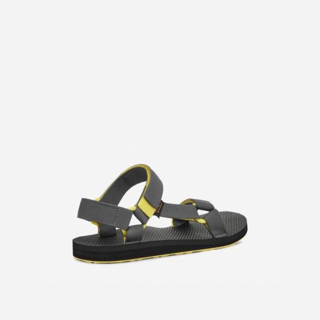 Dark Grey Teva Original Universal Men's Sandals | C414E84