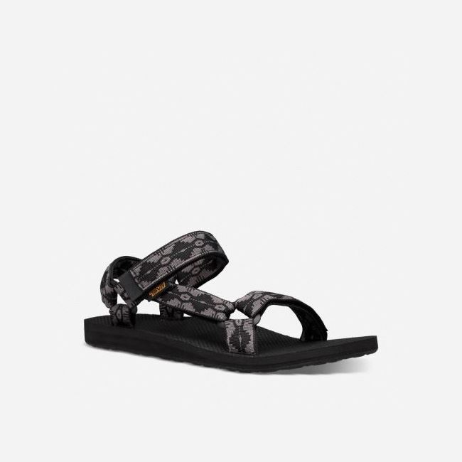 Dark Grey Teva Original Universal Men's Sandals | FKL8H8O