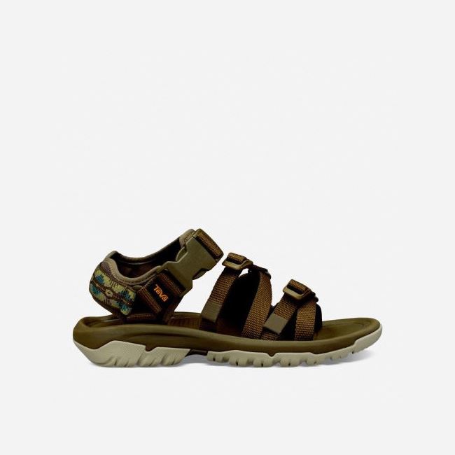 Dark Olive / Green Teva Hurricane XLT2 Alp Men\'s Sandals | FSOE6XC