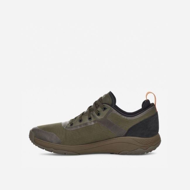 Dark Olive Teva Gateway Low Men's Boots | NCUC6EV