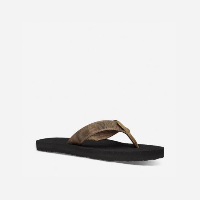 Dark Olive Teva Mush II Men's Sandals | EZPQFQG