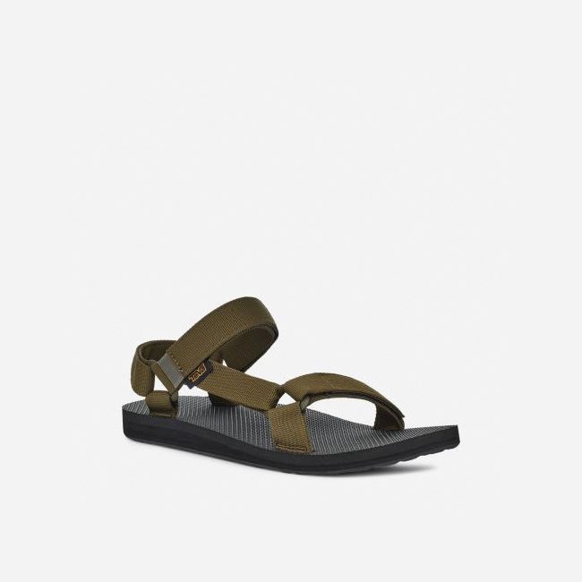 Dark Olive Teva Original Universal Men's Sandals | 2HLCVNM