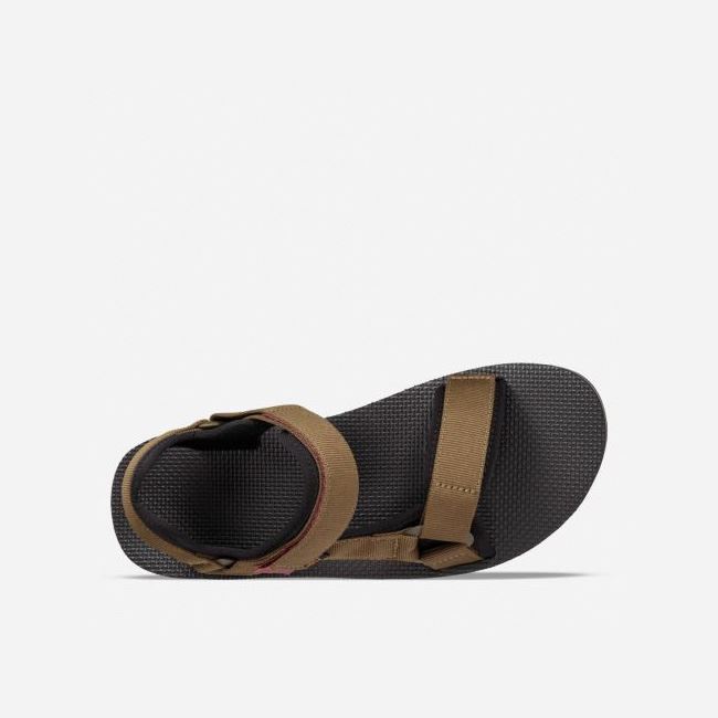 Dark Olive Teva Universal Trail Men's Sandals | OKY81G4