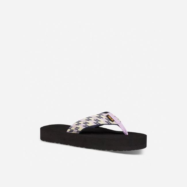 Dark Purple Teva Original Mush Women's Flip Flops | 8JR4HOL