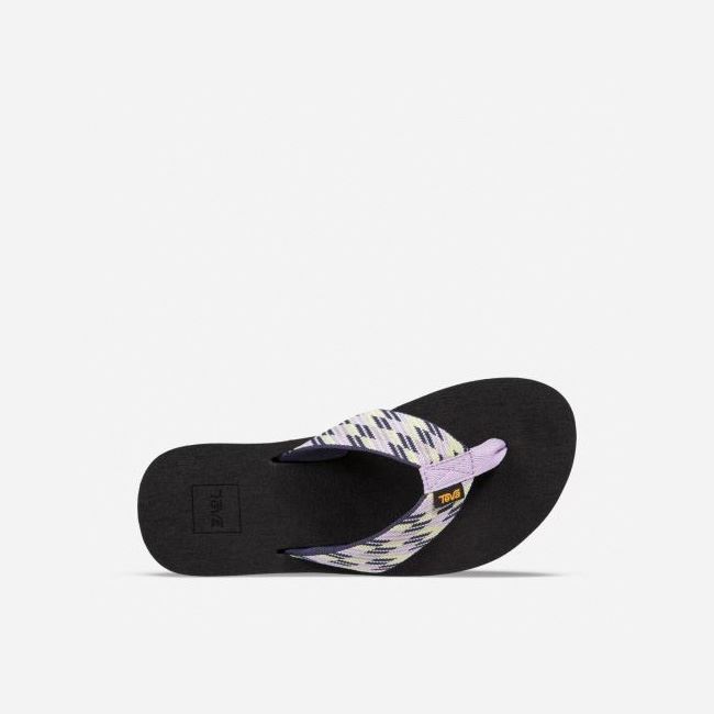 Dark Purple Teva Original Mush Women's Flip Flops | 8JR4HOL