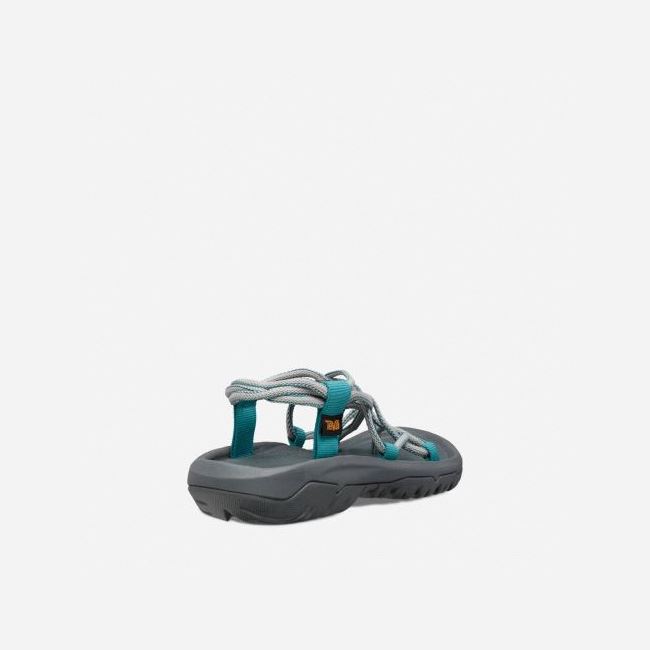 Deep Grey / Turquoise Blue Teva Hurricane XLT Infinity Women's Sandals | N2LKAQ0