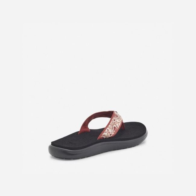 Doria Burnt Henna Teva Voya Flip Women's Flip Flops | 4L5NGAG