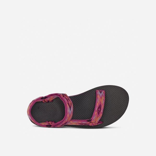 Double Diamond Festival Fuschia Teva Midform Universal Women's Flatforms | BDR3SBB